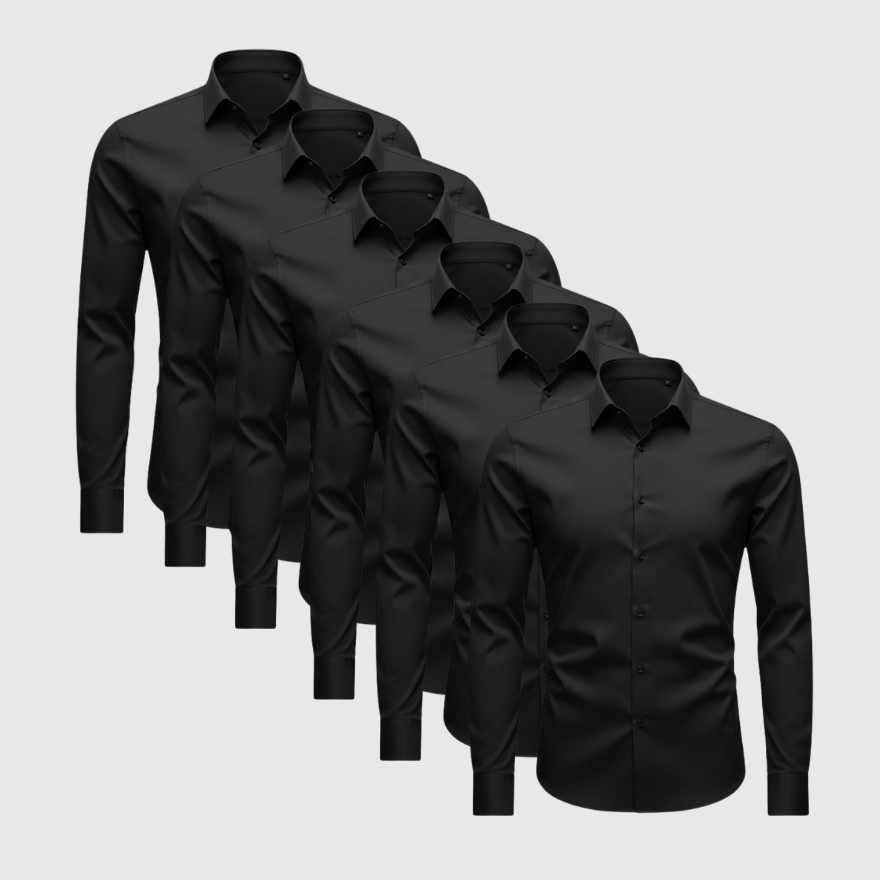 The Reinvented Comfort Dress Shirt (6‑Pack)