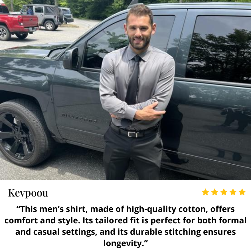 The Reinvented Comfort Dress Shirt